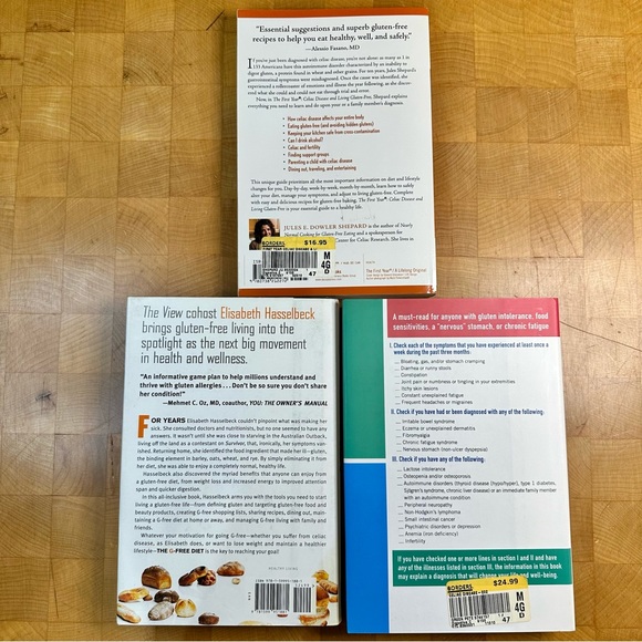 3 Books on Celiac Disease and the Gluten Free Diet - Picture 2 of 6